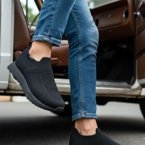 Slip On-Men Black2