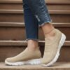 Slip On-Beige