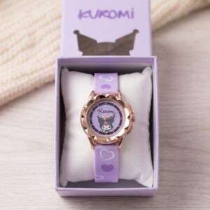 Reloj Kuromi Lila Pastel